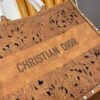Large and Medium Size | Handcrafted Leather Carved Artistic Dior Early Spring New Arrival Tote Shoulder Bag