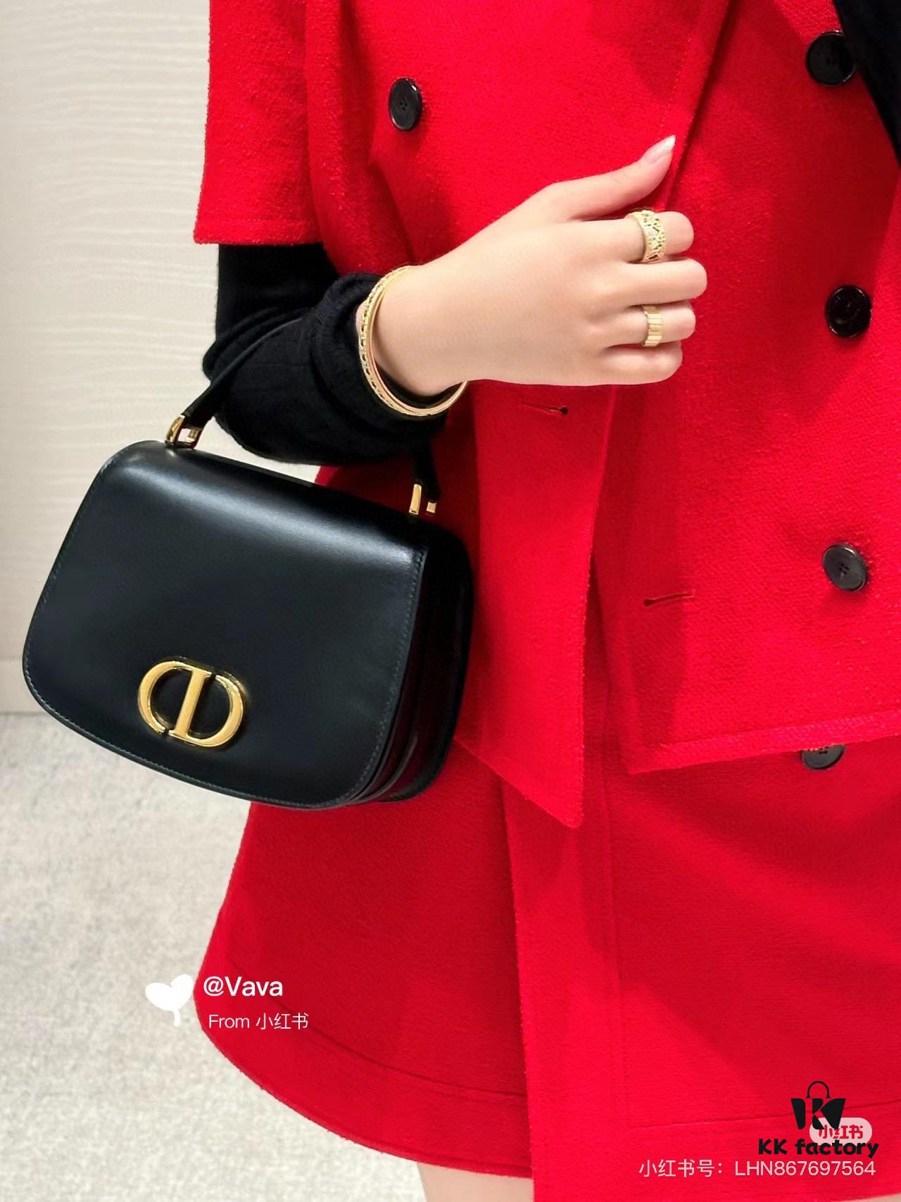 30 Montaigne Avenue Top Handle Bag (With Box) - Medium Size