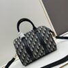 Dior Groove 25 Handbag in Blue Oblique Print Canvas