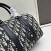 Dior Groove 25 Handbag in Blue Oblique Print Canvas