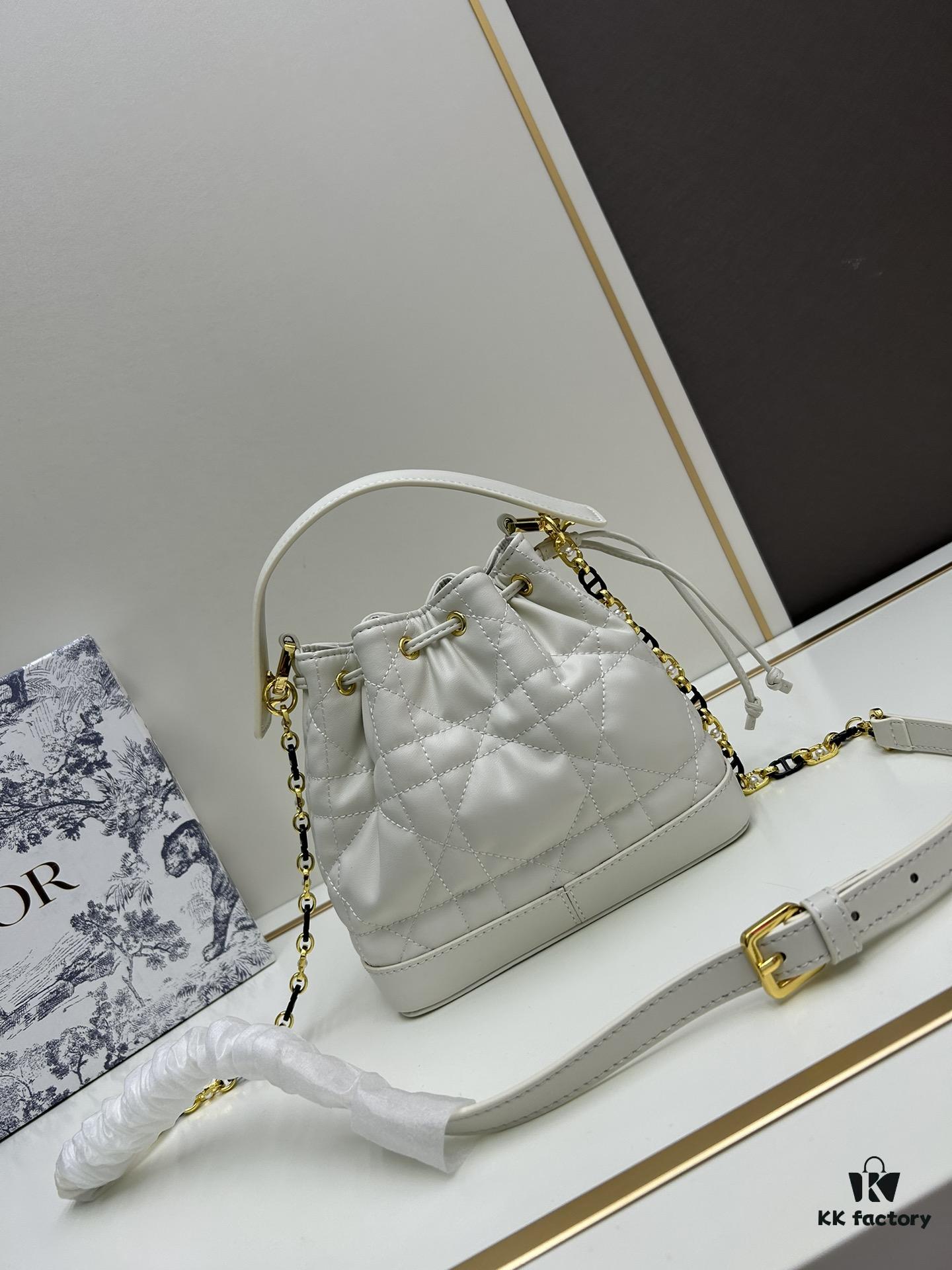 Dior 2024 New Arrival Jolie Bucket Bag with Box