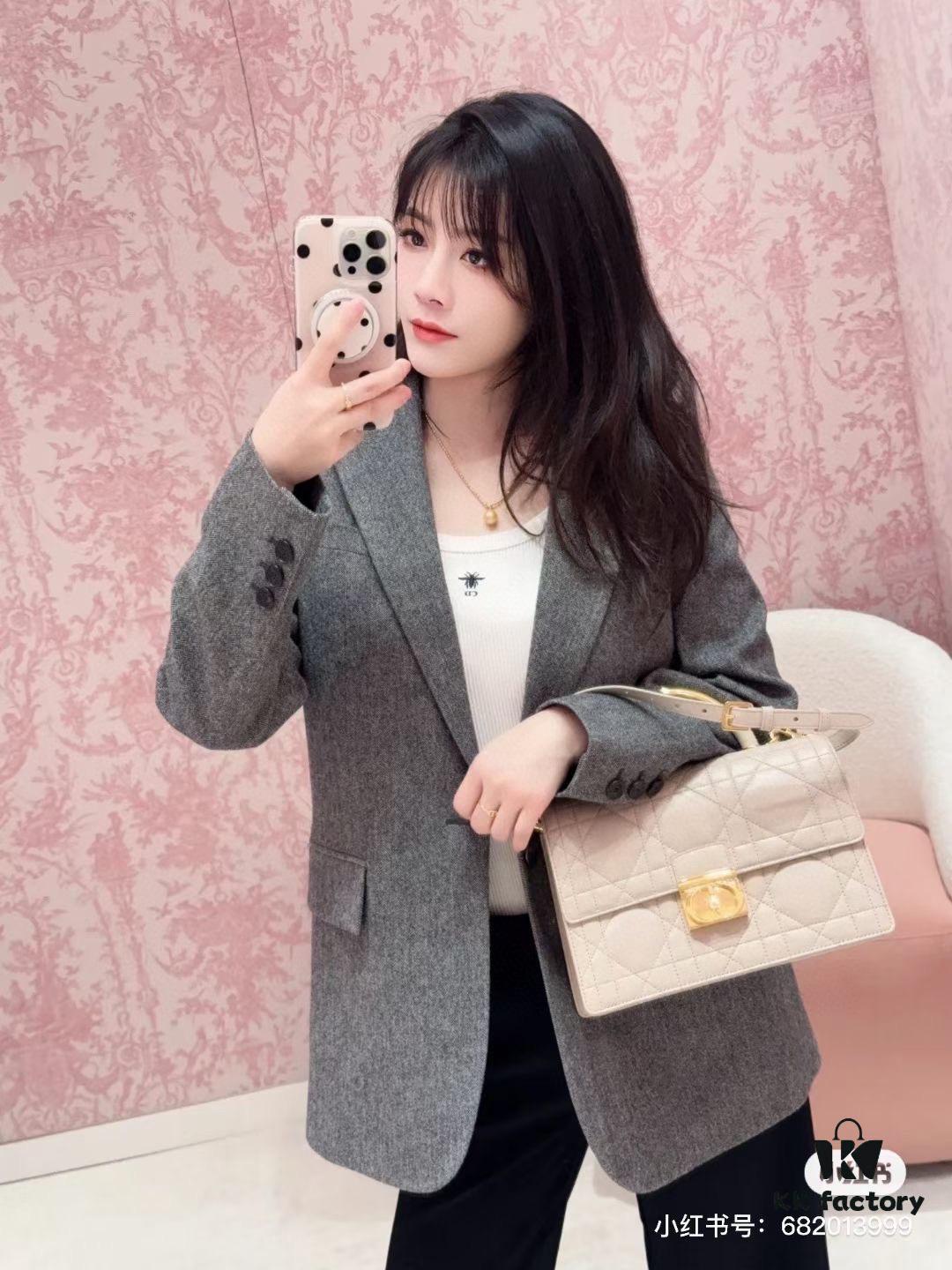 Large Dior Ange Handbag