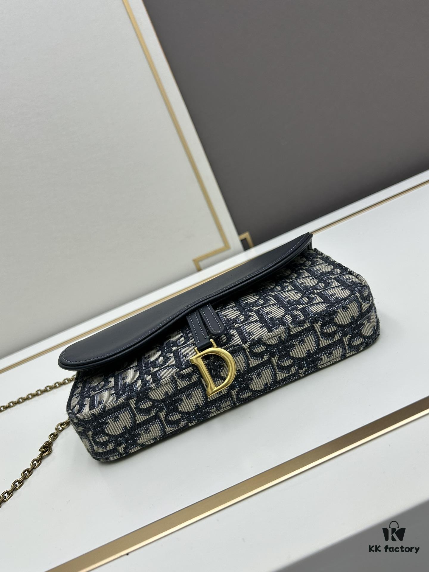 Dior Saddle Bag with Box Shoulder Chain Bag