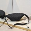 Top Original Dior Waist Bag – New Spring 2025 Collection in Beige and Black Oblique Print