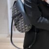 Large Size with Blue, Box Included Dior New Model Silver Buckle SADDLE Bag