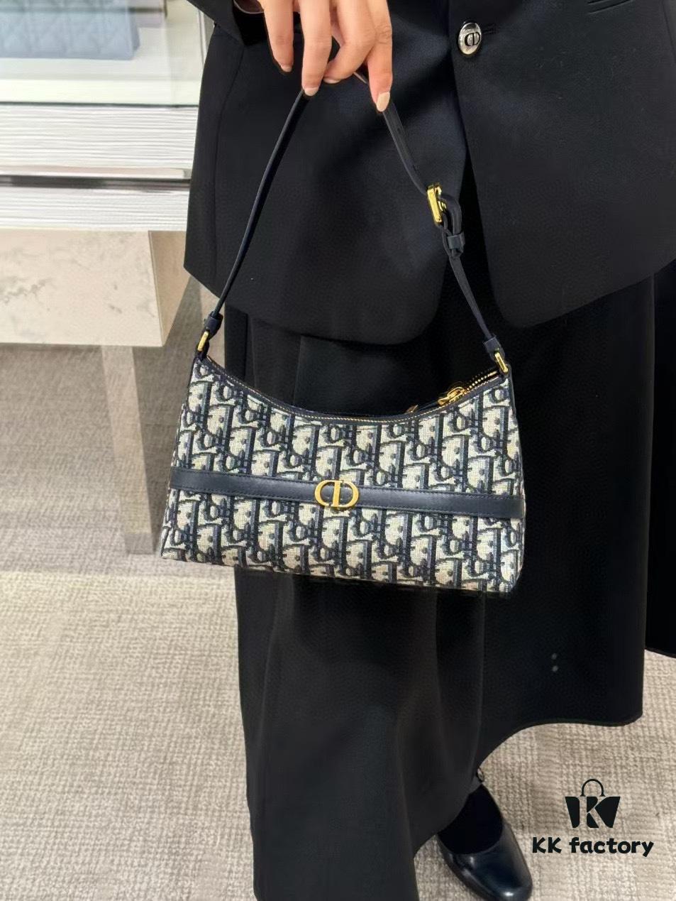 New Dior Miss Caro Mini Shoulder Bag, Monogram 'Clutch' Style