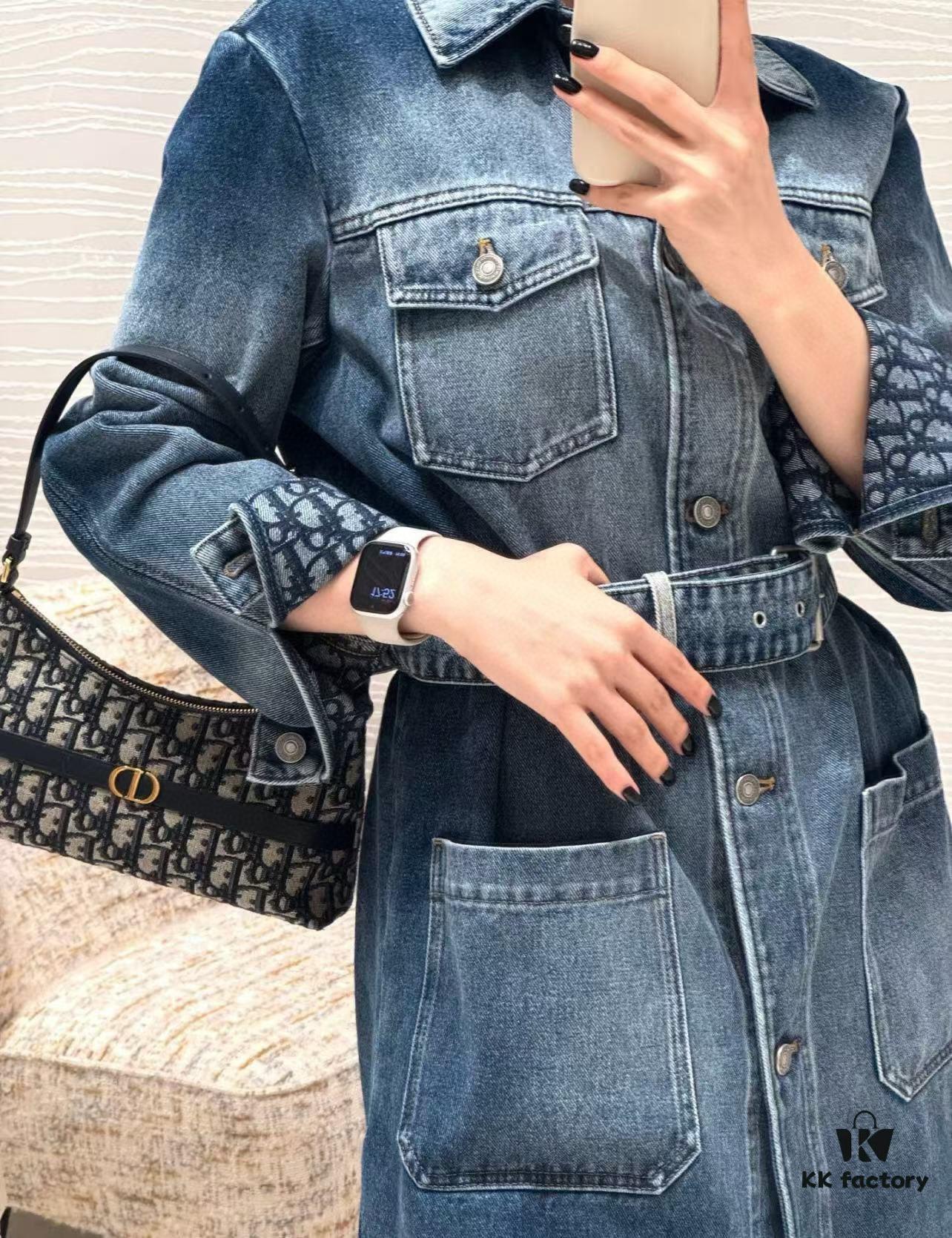 New Dior Miss Caro Mini Shoulder Bag, Monogram 'Clutch' Style