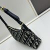 New DIOR Miss Caro Mini Shoulder Jiaozi Bag with Vintage Monogram