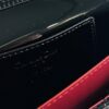 Lacquered Leather Lady Dior Pearl Clutch with Box