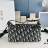 2024 Summer Dior New Arrival Oblique Vintage-Style Lunchbox Bag
