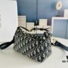 2024 Summer Dior New Arrival Oblique Vintage-Style Lunchbox Bag