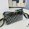 2024 Summer Dior New Arrival Oblique Vintage-Style Lunchbox Bag
