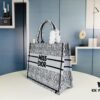 Original Order Embroidered Medium Di0r Book Tote