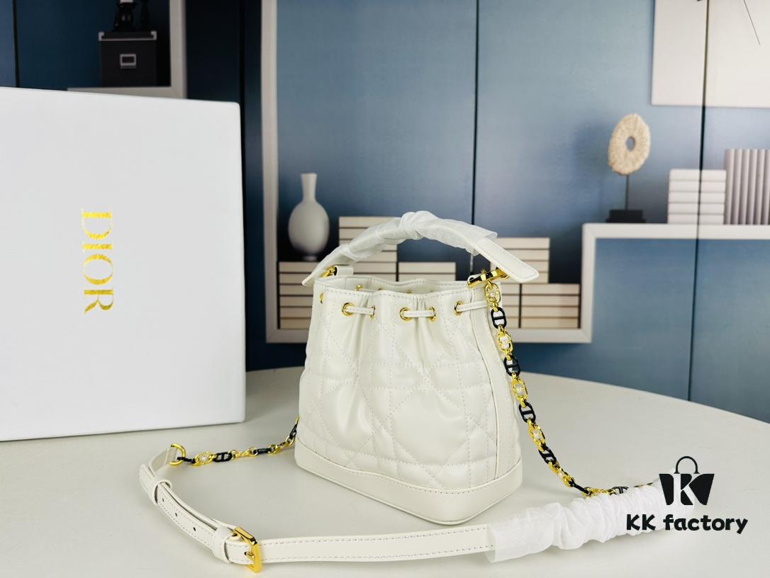 Dior 2024 New Arrival Jolie Bucket Bag with Box