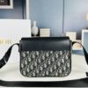Dior Oblique Print Men's Messenger Bag with Box