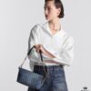 Diorstar Hobo Chain Bag in Blue Denim Dior Oblique Jacquard