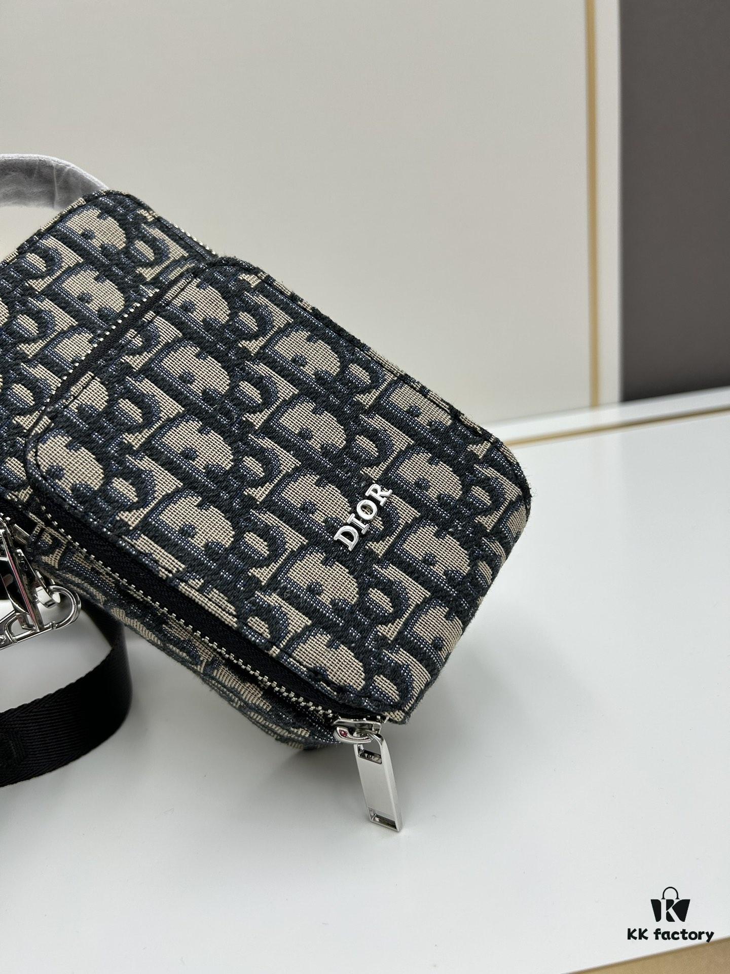 Dior Camera Bag with Box, Size 10x18x4.5, Model No. 9025. 🔥 Timeless Classic Monogram Fashion 😎 Dior Camera Crossbody Bag