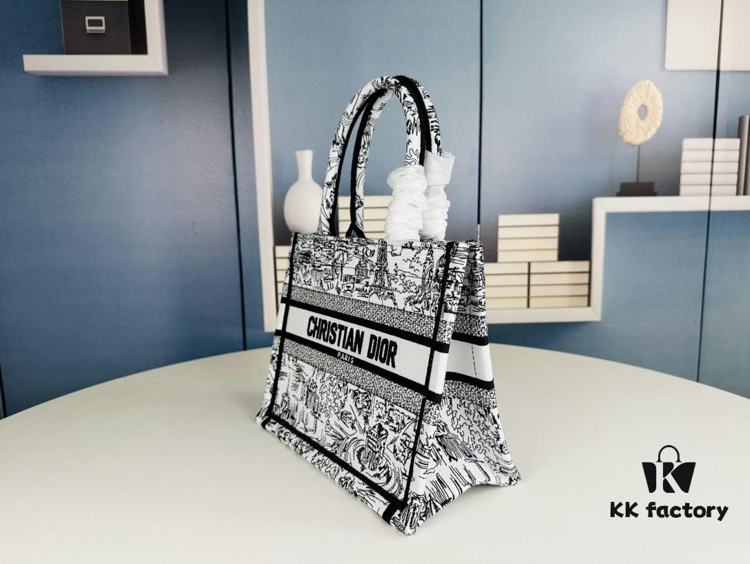 Book Tote Bag (Small Size Embroidered 26.5cm)