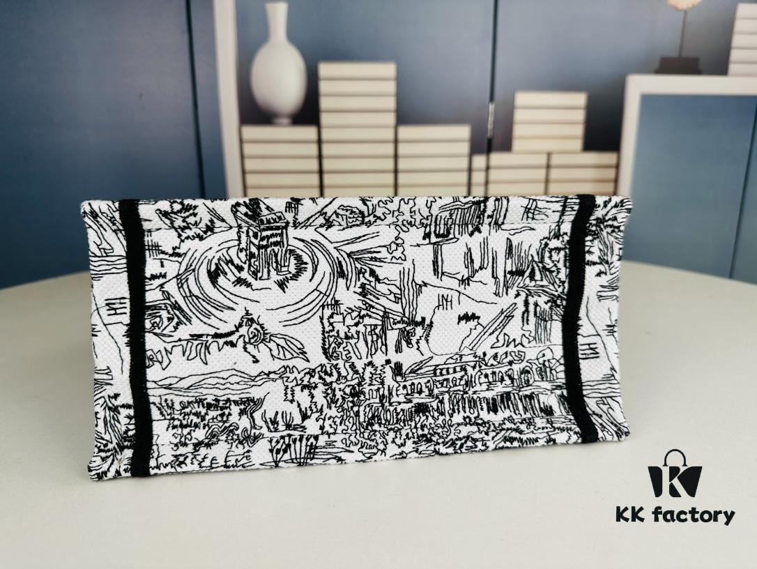 Book Tote Bag (Small Size Embroidered 26.5cm)