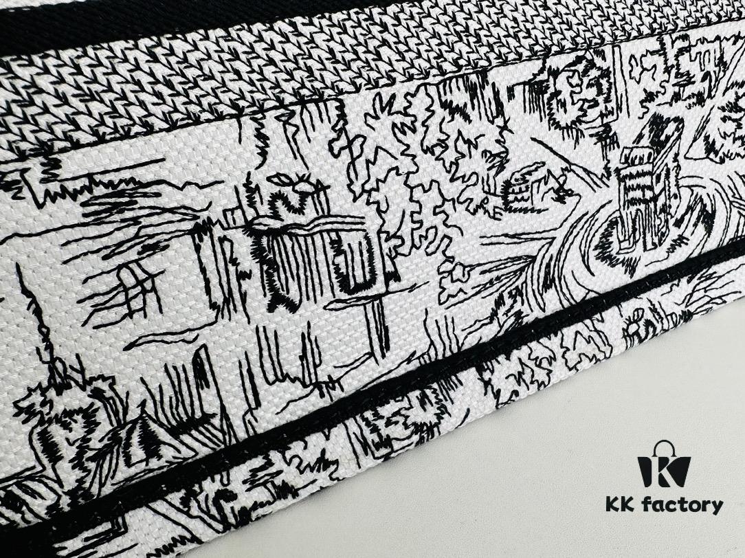 Book Tote Bag (Small Size Embroidered 26.5cm)