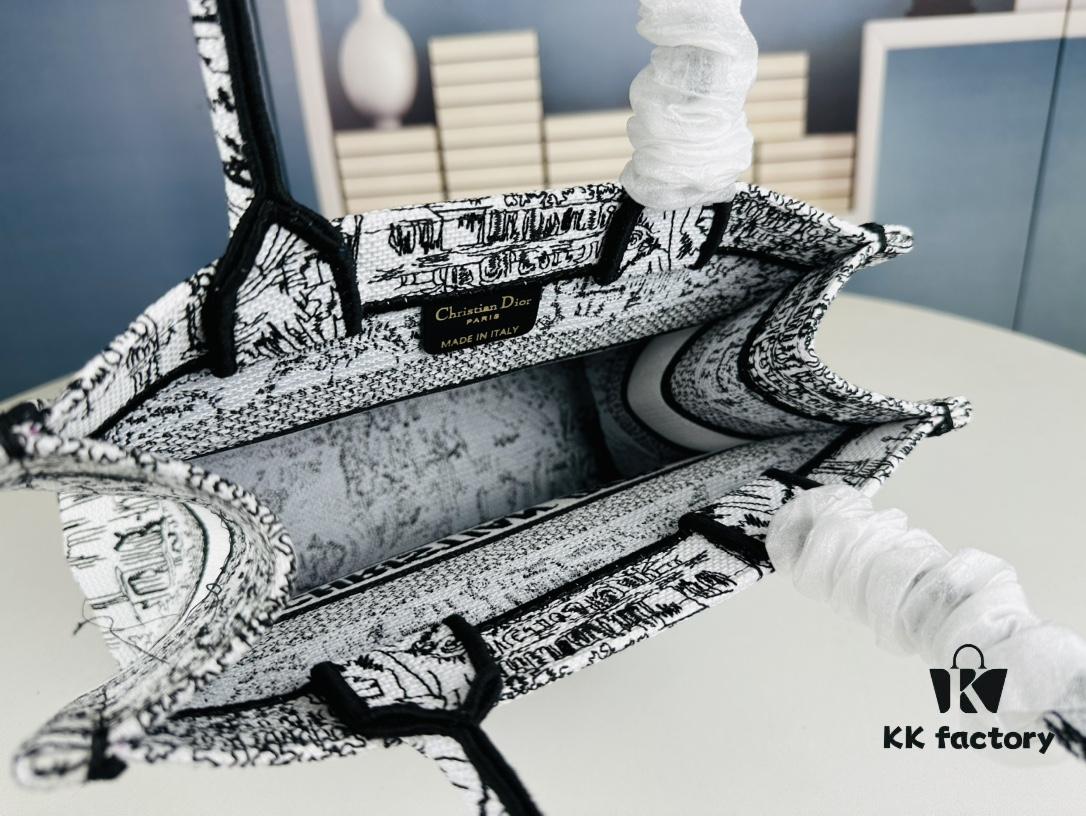 Book Tote Bag (Small Size Embroidered 26.5cm)