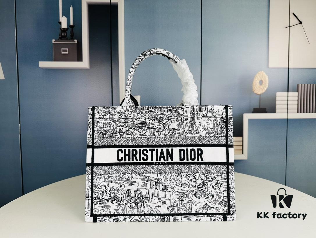 Embroidered Medium [Dior Book Tote]