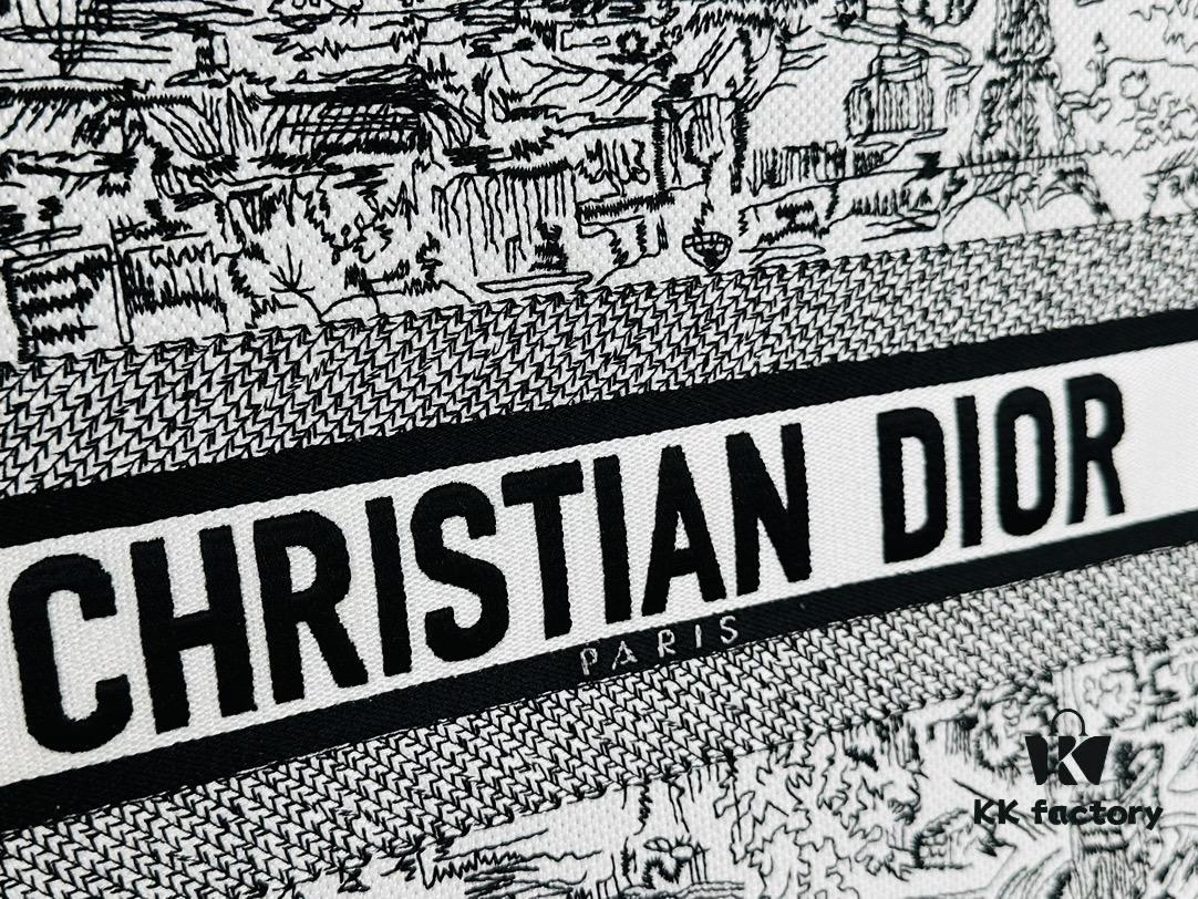 Embroidered Medium [Dior Book Tote]