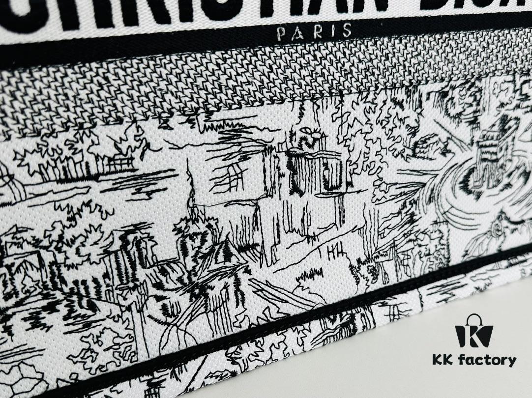 Embroidered Medium [Dior Book Tote]