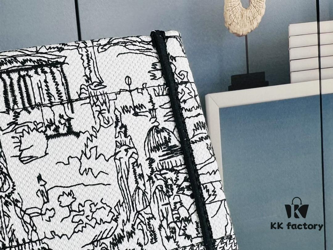 Embroidered Large [Di0r Book Tote]