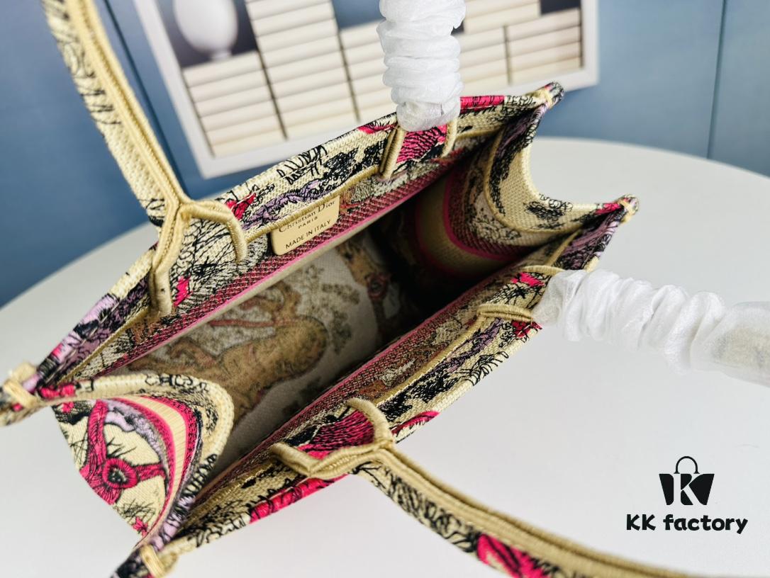 Book Tote Bag (Small Size Embroidered 26.5cm)