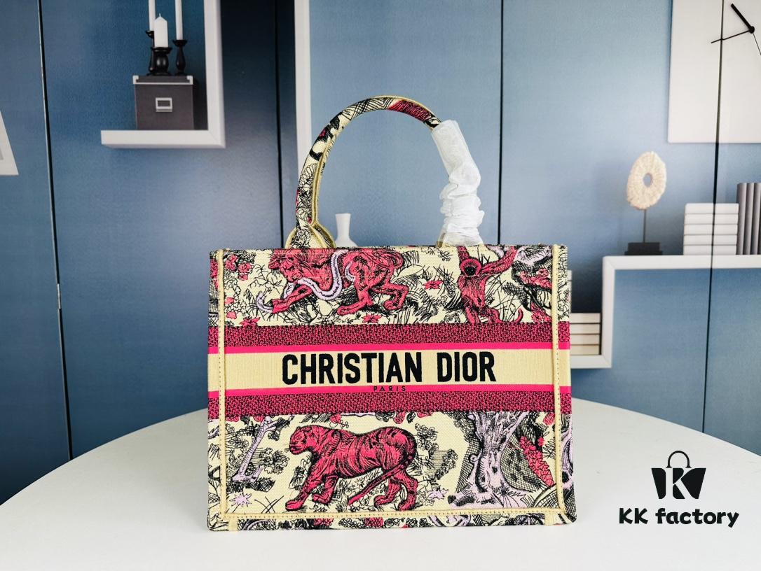 Original Order Embroidered Medium Di0r Book Tote