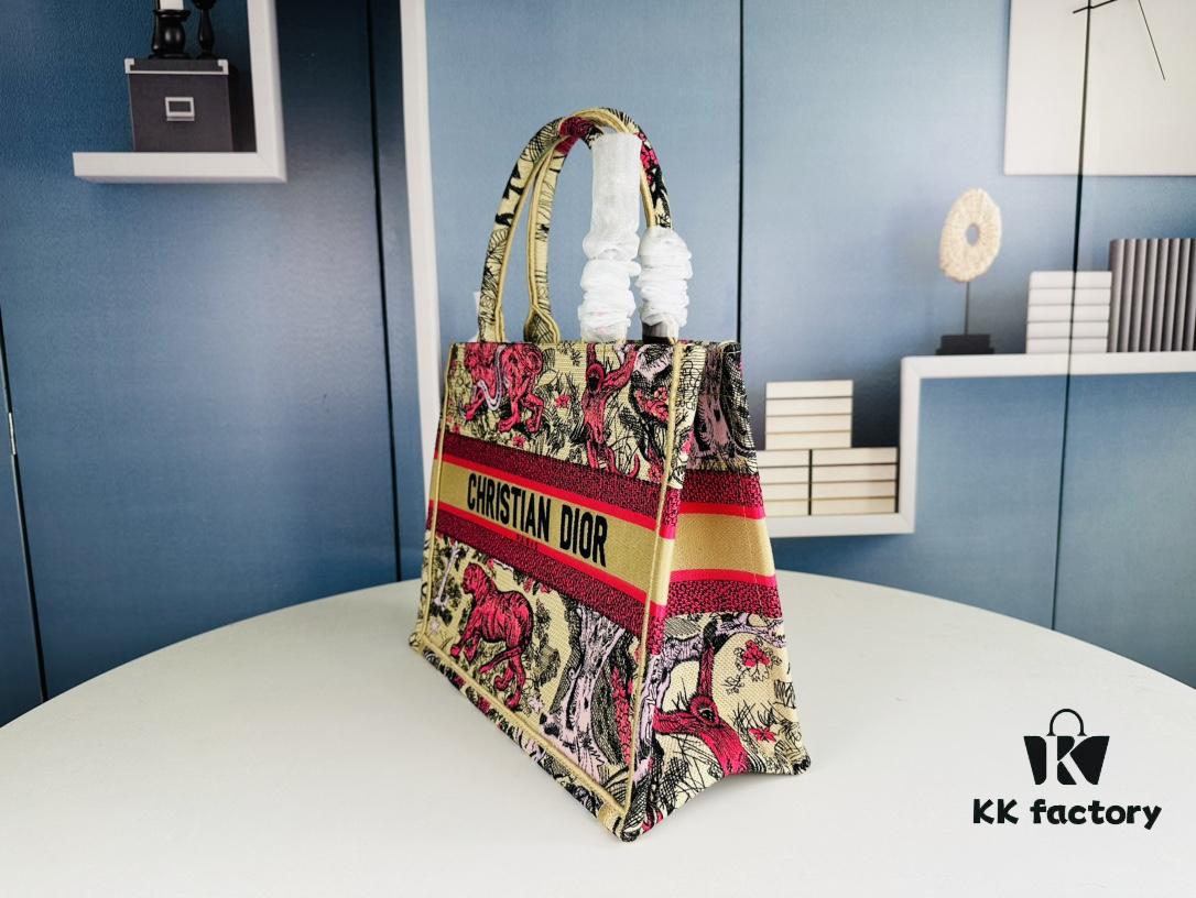 Original Order Embroidered Medium Di0r Book Tote