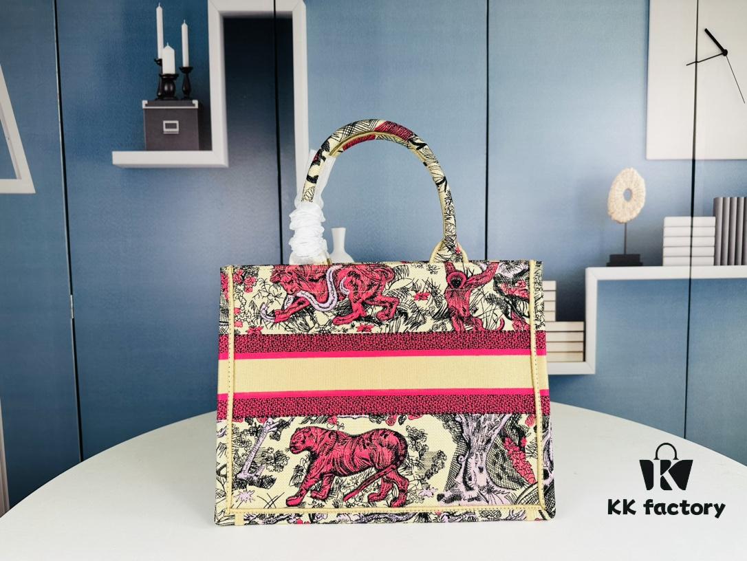 Original Order Embroidered Medium Di0r Book Tote