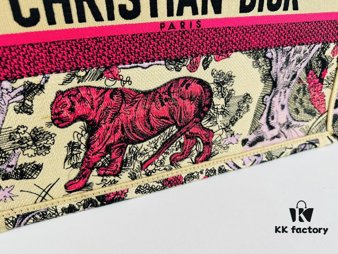 Original Order Embroidered Medium Di0r Book Tote