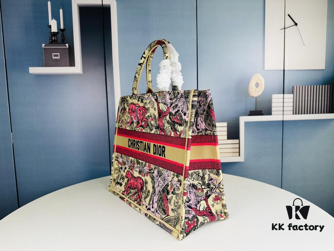 Original Order Embroidered Large Di0r Book Tote