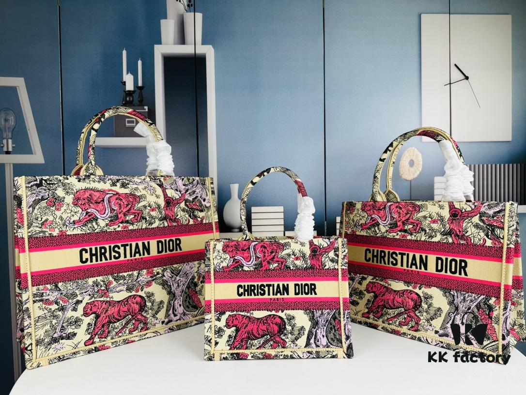 Original Order Embroidered Large Di0r Book Tote