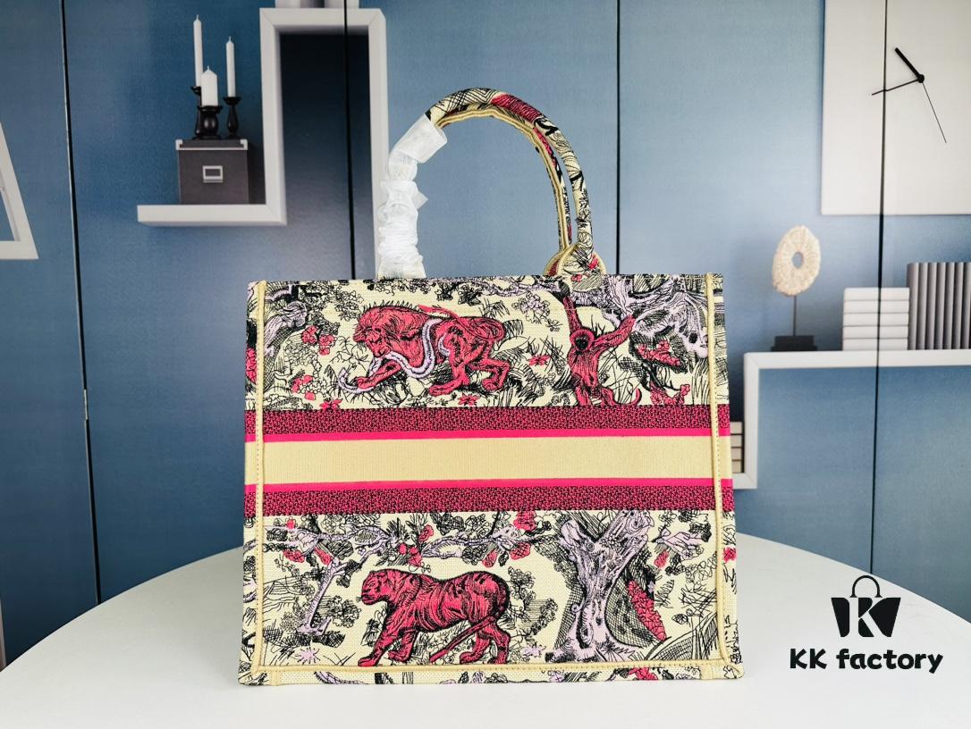 Original Order Embroidered Large Di0r Book Tote