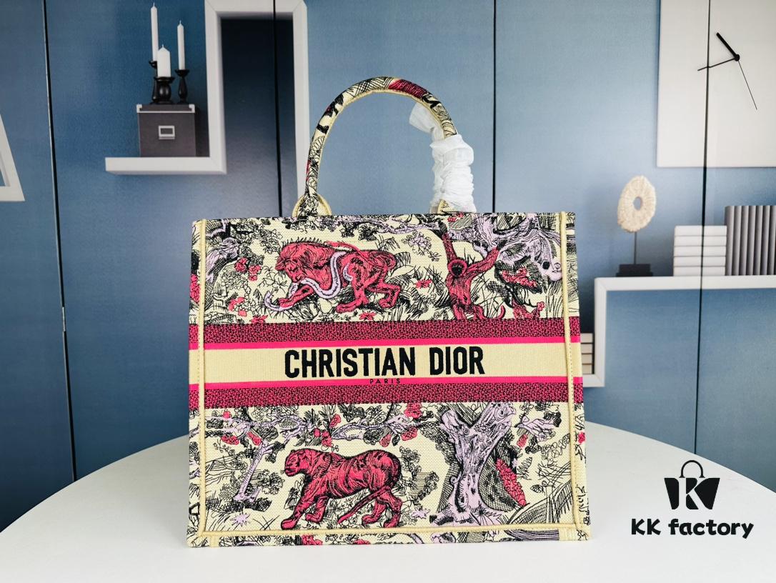 Original Order Embroidered Large Di0r Book Tote