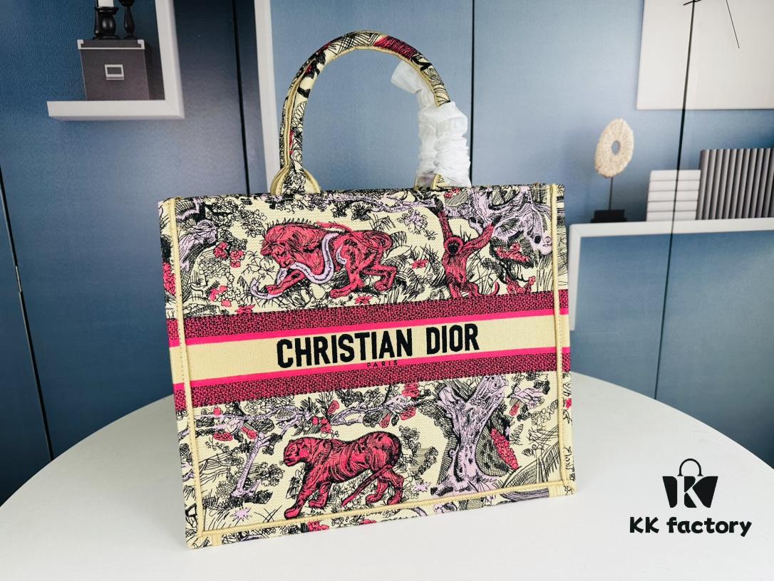 Original Order Embroidered Large Di0r Book Tote