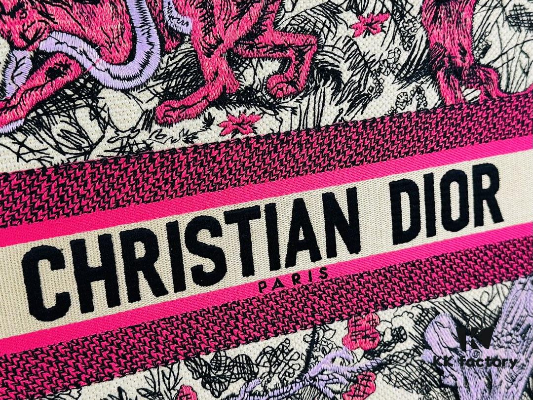 Original Order Embroidered Large Di0r Book Tote