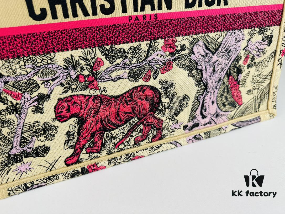 Original Order Embroidered Large Di0r Book Tote