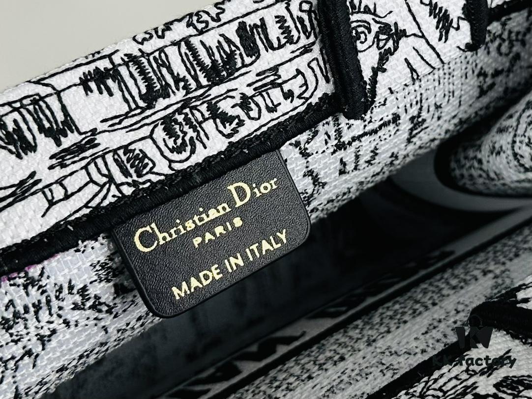 Book Tote Bag (Small Size Embroidered 26.5cm)