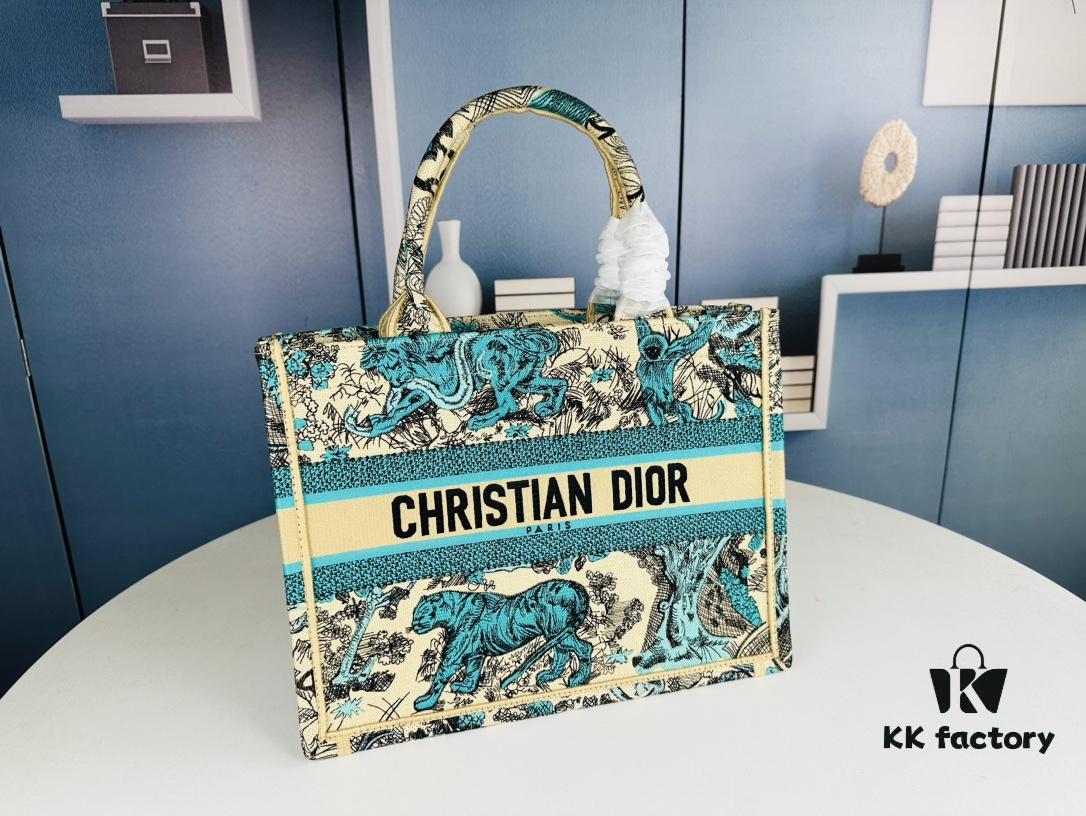 Original Order Embroidered Medium Di0r Book Tote