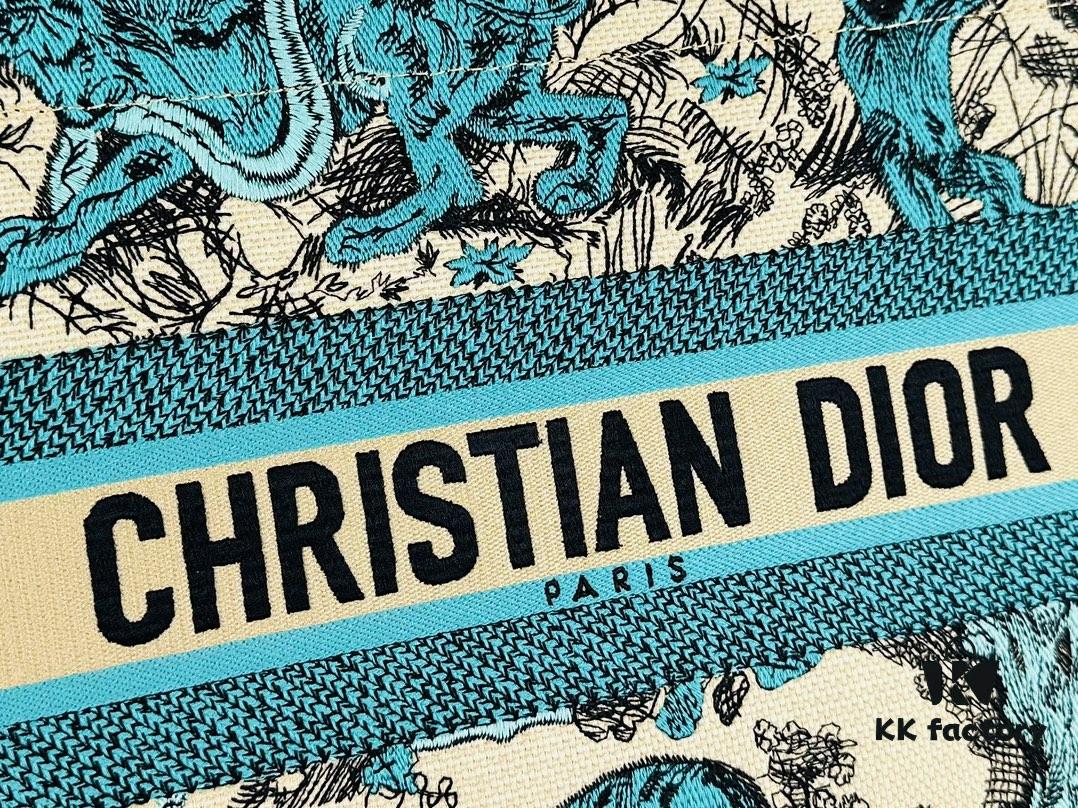 Original Order Embroidered Medium Di0r Book Tote