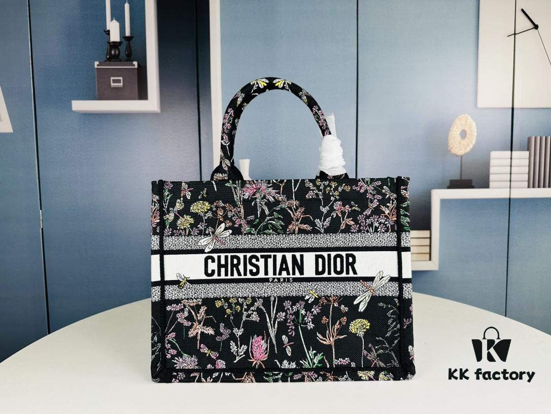 Original Order Embroidered Medium Di0r Book Tote