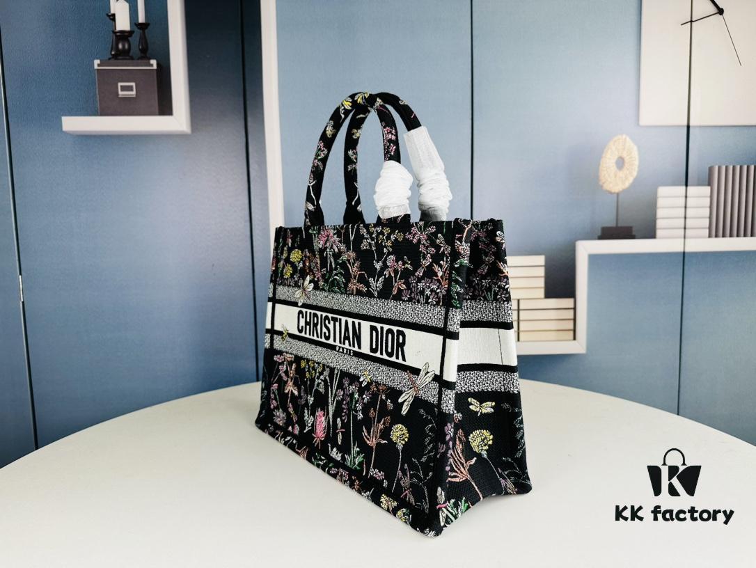Original Order Embroidered Medium Di0r Book Tote