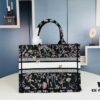 Original Order Embroidered Medium Di0r Book Tote