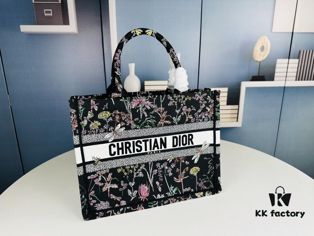 Original Order Embroidered Medium Di0r Book Tote