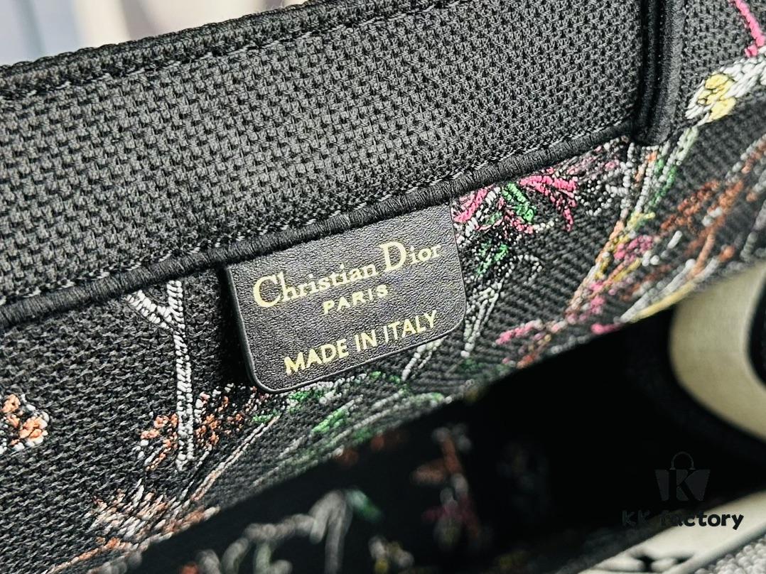 Embroidered Large Size [Di0r Book Tote]