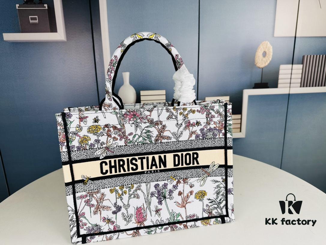 Embroidered Medium [Dior Book Tote]